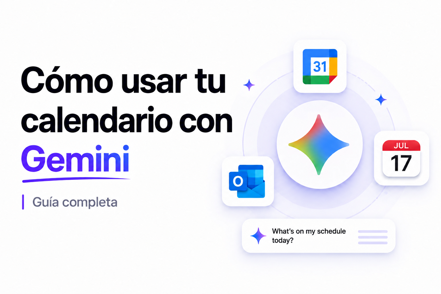 Cómo usar tu calendario con Gemini: Guía completa
