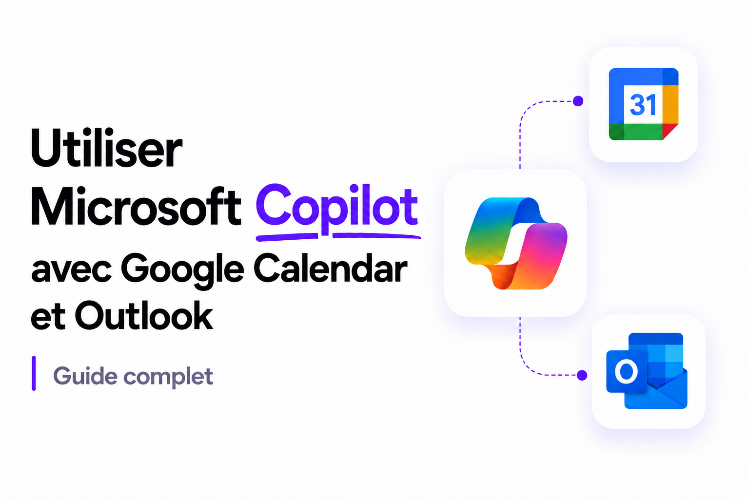 Utiliser Copilot avec Google Agenda et Outlook : Guide complet